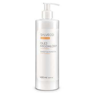 Sylveco Pure Line, olej migdałowy z witaminą E, 400 ml - zdjęcie produktu