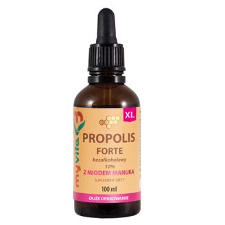 MyVita Propolis Forte z miodem manuka, krople, 100 ml MyVita Propolis Forte z miodem manuka, krople, 100 ml - zdjęcie produktu