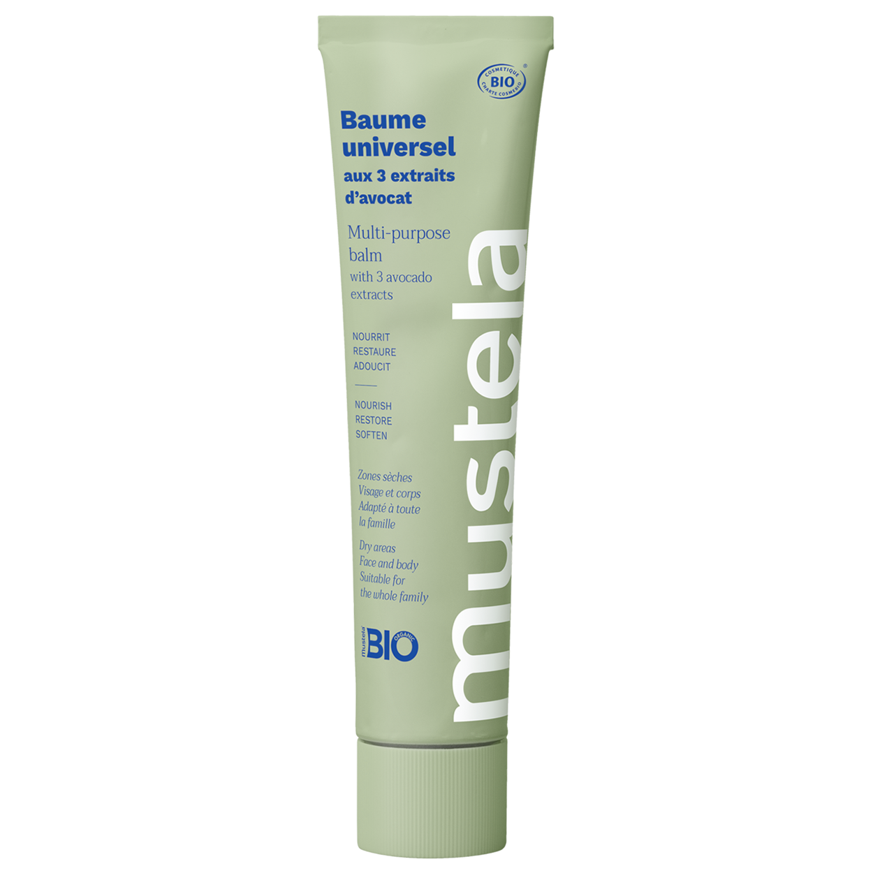 Mustela Mustela Bio, multifunkcyjny balsam z 3 ekstraktami z awokado, 75 ml — Inhaltsstoffe und Bewertung