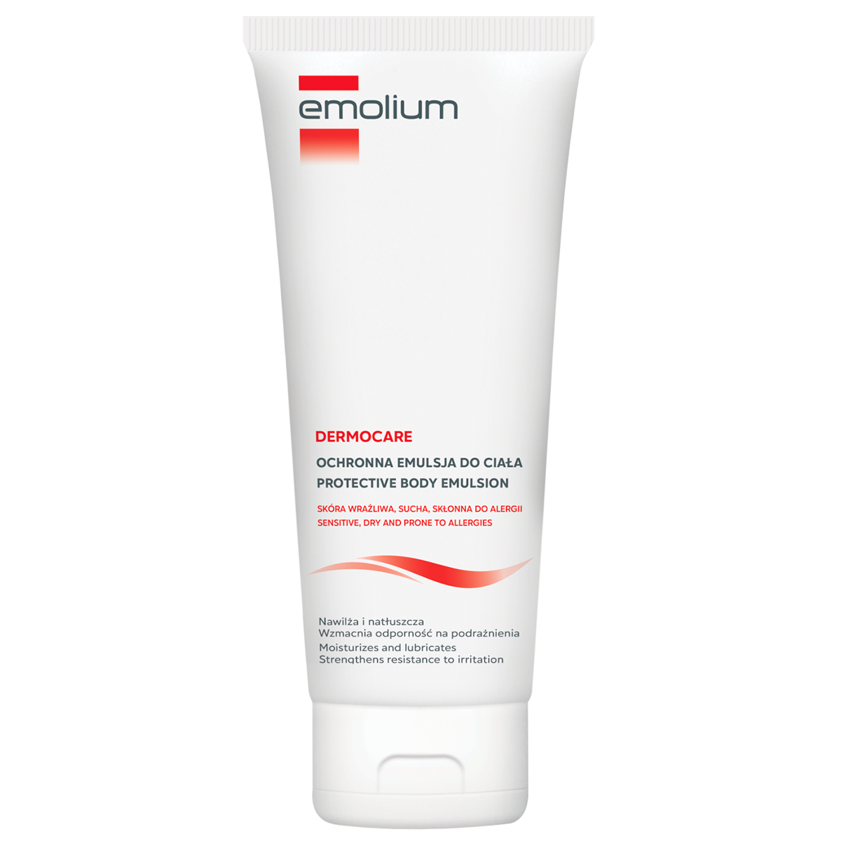 Emolium Emolium Dermocare, ochronna emulsja do ciała od 1 dnia życia, 200 ml — Składniki i ocena