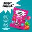 Bunny Ninja Fruit Lollipop, lizaki kulki o smaku truskawki i wiśni, bez dodatku cukru, od 3 lat, 12 x 10 g - miniaturka 2 zdjęcia produktu