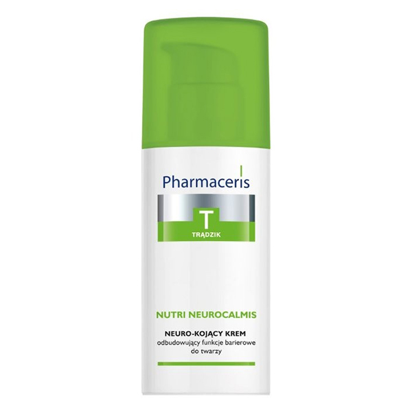 Pharmaceris Pharmaceris T Nutri-Neurocalmis, neuro-kojący krem do twarzy, odbudowujący funkcje barierowe, 50 ml