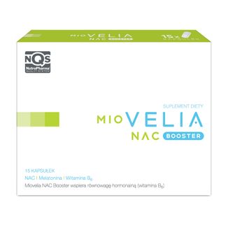 Miovelia NAC Booster, 15 kapsułek - zdjęcie produktu