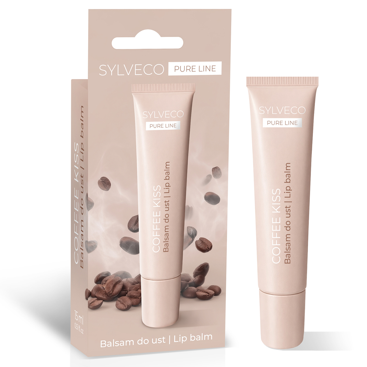 Nieznana Sylveco Pure Line Coffee Kiss, balsam do ust, 15 ml — Składniki i ocena