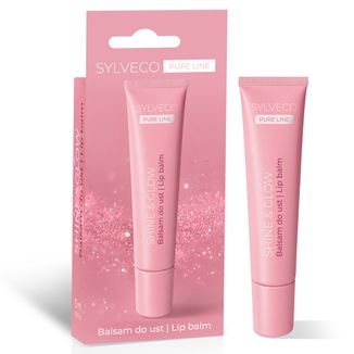 Sylveco Pure Line Shine&Glow, balsam do ust, 15 ml - zdjęcie produktu
