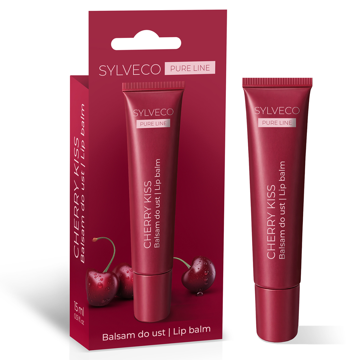 Nieznana Sylveco Pure Line Cherry Kiss, Lotion für die Lippen, 15 ml — Inhaltsstoffe und Bewertung