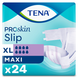 Tena Slip ProSkin Maxi, pieluchomajtki, rozmiar XL, 92-144 cm, 24 sztuki - miniaturka zdjęcia produktu