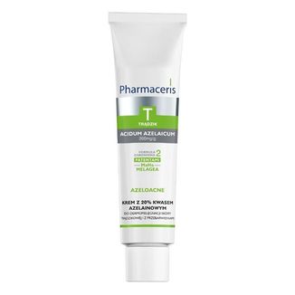 Pharmaceris T Azeloacne, krem z 20% kwasem azelainowym, do skóry trądzikowej i z przebarwieniami, 25 ml - zdjęcie produktu