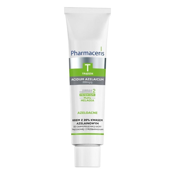 Pharmaceris Pharmaceris T Azeloacne, krem z 20% kwasem azelainowym, do skóry trądzikowej i z przebarwieniami, 25 ml