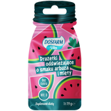 Dosfarm Drażetki odświeżające z witaminą D, smak arbuz i mięta, 19 g - miniaturka zdjęcia produktu