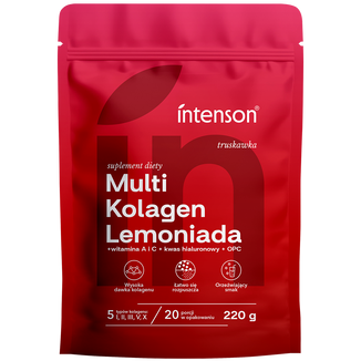 Intenson Green Formula, Truskawka, 300 g - zdjęcie produktu