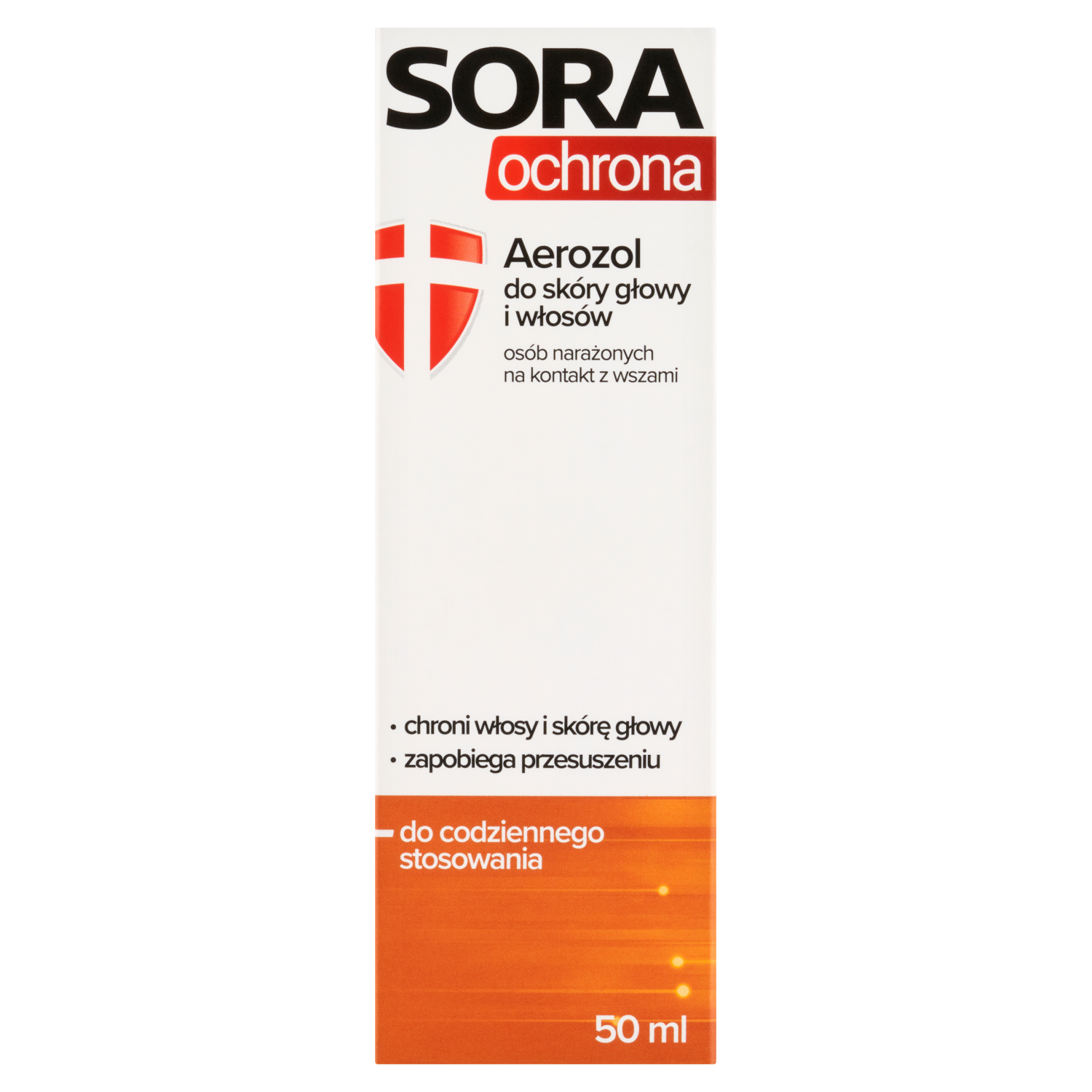 Sora Sora Ochrona, aerozol do skóry głowy i włosów osób narażonych na kontakt z wszami, 50 ml — Składniki i ocena