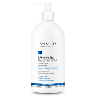 Sylveco Dermo Skóra Atopowa, kremowy żel myjący do ciała, 1000 ml - zdjęcie produktu