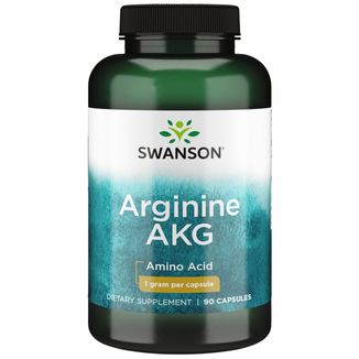 Swanson Arginina AKG, 90 kapsułek - zdjęcie produktu