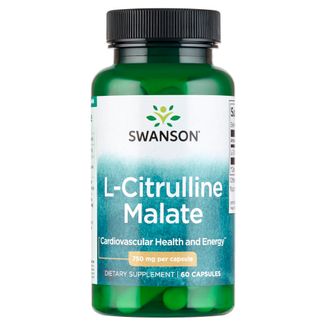 Swanson Citrulline Malate 750 mg, cytrulina, 60 kapsułek - zdjęcie produktu