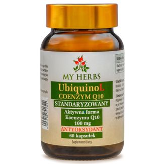 My Herbs Ubiquinol, 60 kapsułek My Herbs Ubiquinol, 60 kapsułek - zdjęcie produktu