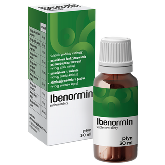 Ibenormin, płyn, 30 ml USZKODZONE OPAKOWANIE Ibenormin, płyn, 30 ml USZKODZONE OPAKOWANIE - zdjęcie produktu