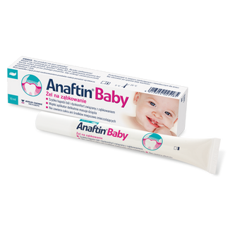 Anaftin Baby, żel na ząbkowanie, 10 ml Anaftin Baby, żel na ząbkowanie, 10 ml - zdjęcie produktu