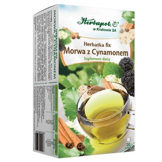 Herbapol Morwa z Cynamonem, herbatka fix, 2 g x 20 saszetek - zdjęcie produktu