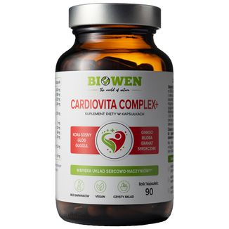 Biowen Cardiovita Complex+, 90 kapsułek - zdjęcie produktu