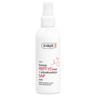 Ziaja Med Kuracja peptydowa + antyoksydacja SAP, tonik, 200 ml Ziaja Med Kuracja peptydowa + antyoksydacja SAP, tonik, 200 ml - zdjęcie produktu