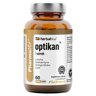 Pharmovit Optikan Wzrok, 60 kapsułek - zdjęcie produktu