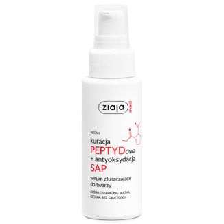 Ziaja Med Kuracja peptydowa + antyoksydacja SAP, serum złuszczające do twarzy, 50 ml - zdjęcie produktu