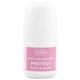 Ziaja Anti-Perspirant Protect Floral&Musky, antyperspirant roll-on, 60 ml - miniaturka zdjęcia produktu