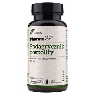 PharmoVit Podagrycznik pospolity, 90 kapsułek - zdjęcie produktu