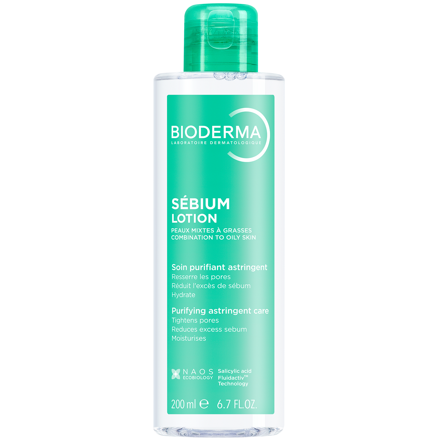 Bioderma Bioderma Sebium Lotion, Pflege feuchtigkeitsspendend für das Gesicht, 200 ml — Inhaltsstoffe und Bewertung