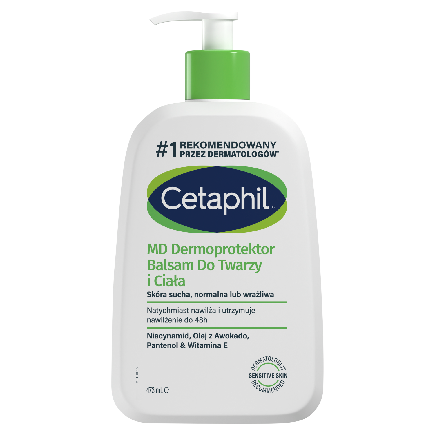 Cetaphil Cetaphil MD Dermoprotektor, Lotion feuchtigkeitsspendend für Gesicht und Körper, trockene Haut und empfindlich, mit Pumpspender, 473 ml — Inhaltsstoffe und Bewertung