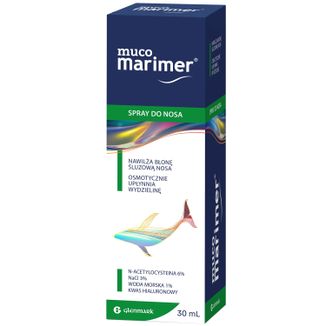 Muco Marimer, spray do nosa, 30 ml Muco Marimer, spray do nosa, 30 ml - zdjęcie produktu