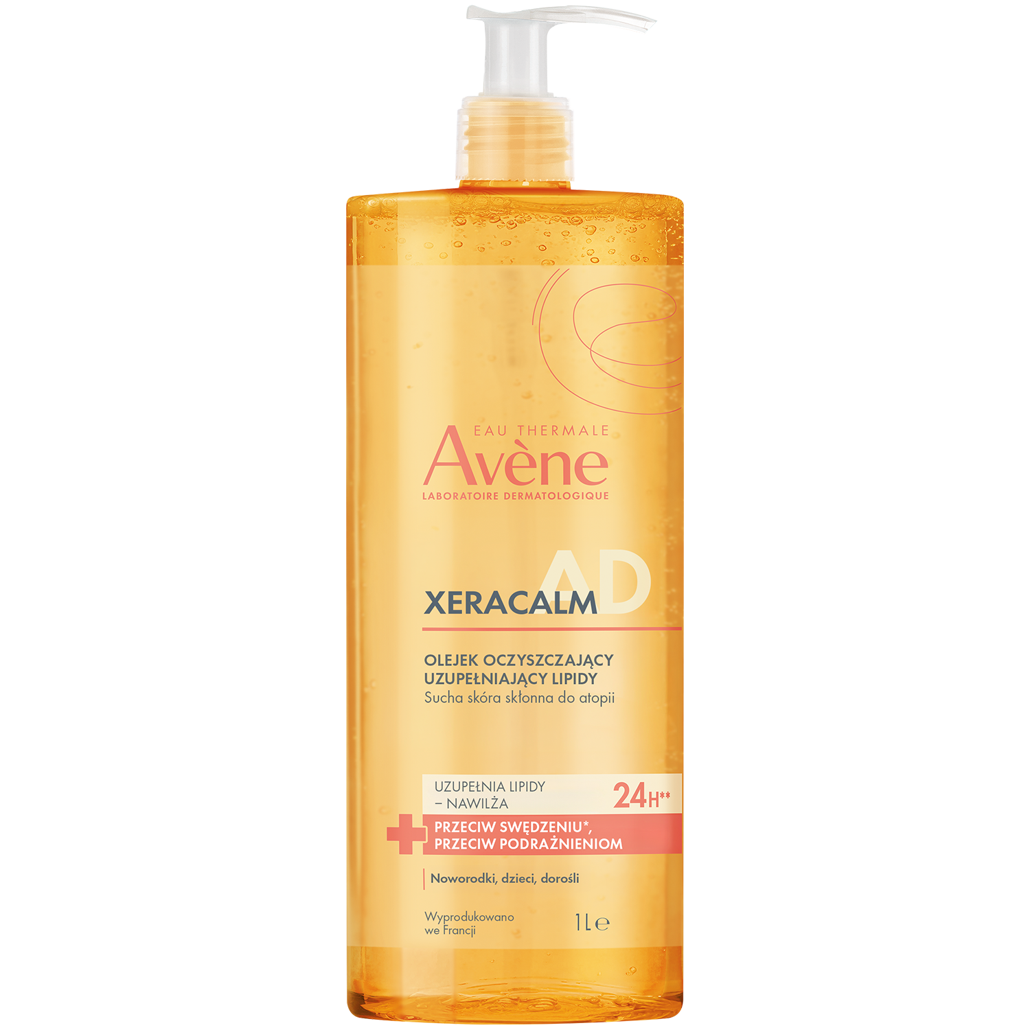 Avene Avene Xeracalm A.D, Öl zur Reinigung, auffüllend Lipide Öl reinigend, 1 l — Inhaltsstoffe und Bewertung
