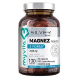 MyVita Silver Magnez Forte 3 Formy, 100 kapsułek - miniaturka zdjęcia produktu