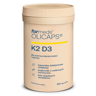 ForMeds Olicaps K2 D3, 60 kapsułek - zdjęcie produktu