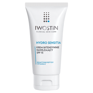 Iwostin Hydro Sensitia, krem intensywnie nawilżający, SPF 15, 50 ml - zdjęcie produktu