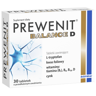 Prewenit Balance D, 30 tabletek Prewenit Balance D, 30 tabletek - zdjęcie produktu