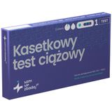 Sam się zbadaj Test ciążowy kasetkowy, 1 sztuka USZKODZONE OPAKOWANIE - miniaturka zdjęcia produktu