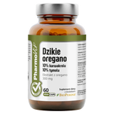 Pharmovit Dzikie Oregano, 10% karwakrolu 10% tymolu, 60 kapsułek - miniaturka zdjęcia produktu