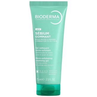 Bioderma Sebium Gel Gommant, żel do mycia złuszczający-peeling, 75 ml - zdjęcie produktu