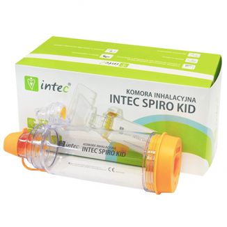 Intec Spiro Kid, komora inhalacyjna z maseczką dla niemowląt i dzieci Intec Spiro Kid, komora inhalacyjna z maseczką dla niemowląt i dzieci - zdjęcie produktu