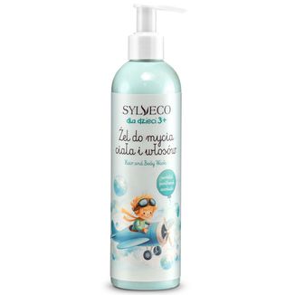 Sylveco Dla Dzieci, żel do mycia ciała i włosów, guma balonowa, od 3 lat, 300 ml Sylveco Dla Dzieci, żel do mycia ciała i włosów, guma balonowa, od 3 lat, 300 ml - zdjęcie produktu