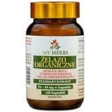 My Herbs Żelazo organiczne 30 mg, 120 kapsułek - miniaturka zdjęcia produktu