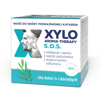 Xylo Aroma-Therapy S.O.S., maść do nosa dla dorosłych i dzieci od 1 roku życia, 15 ml - zdjęcie produktu