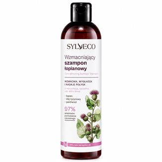 Sylveco, szampon wzmacniający, łopianowy, 300 ml Sylveco, szampon wzmacniający, łopianowy, 300 ml - zdjęcie produktu