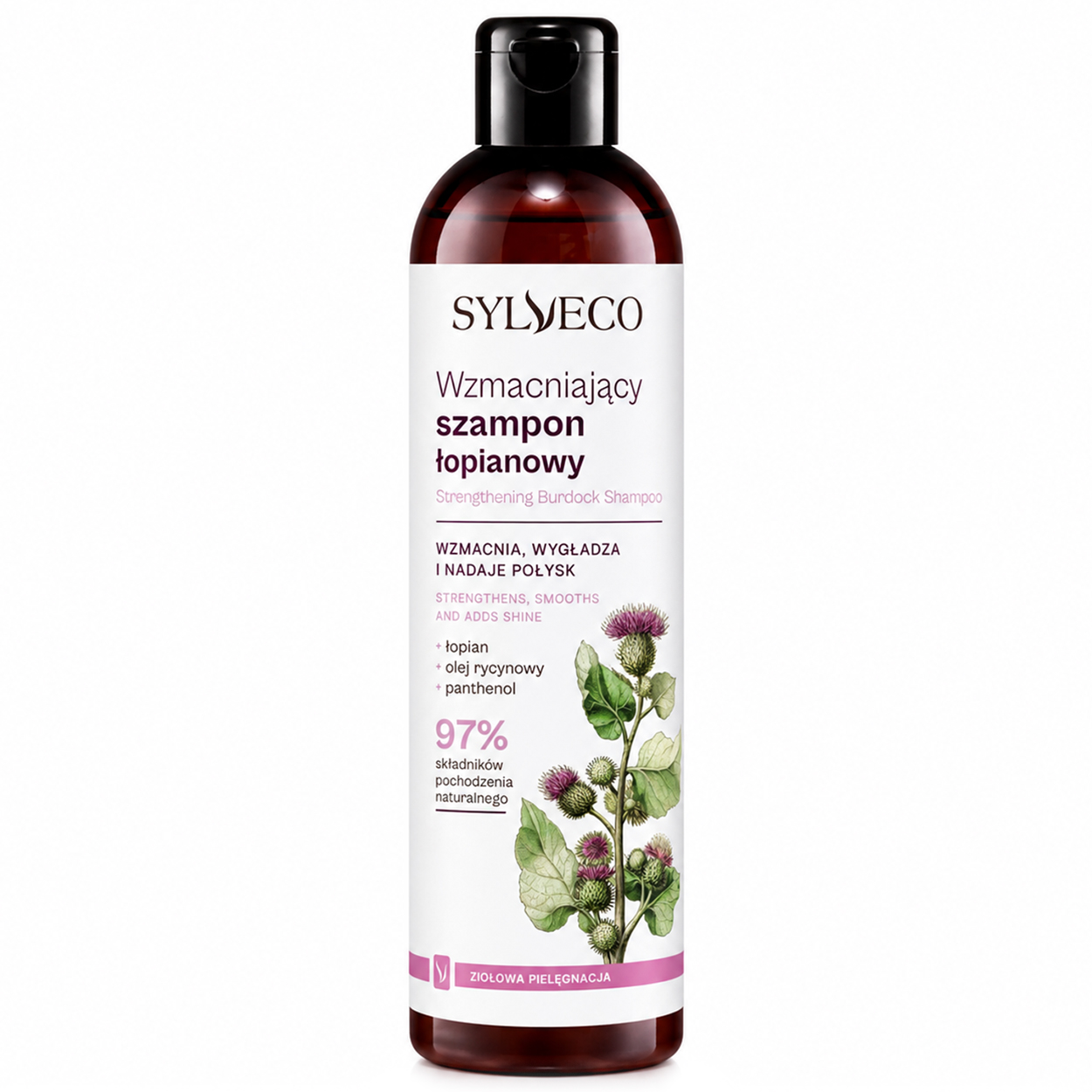 Nieznana Sylveco, szampon wzmacniający, łopianowy, 300 ml — Inhaltsstoffe und Bewertung