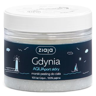 Ziaja Gdynia AQUAport Skóry, morski peeling do ciała, 300 ml - zdjęcie produktu