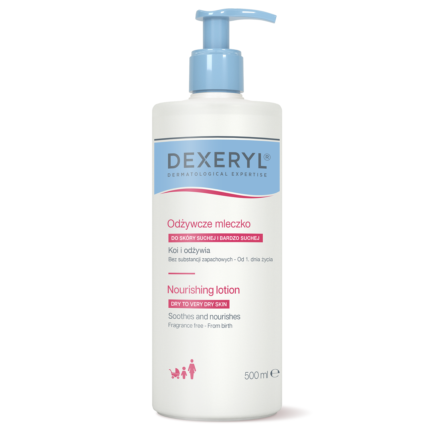 Dexeryl Dexeryl, pflegend Körpermilch, 500 ml — Inhaltsstoffe und Bewertung