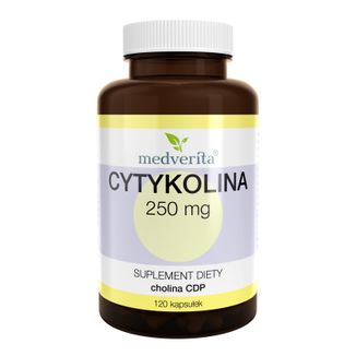 Medverita Cytykolina 250 mg, 120 kapsułek - zdjęcie produktu