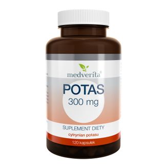 Medverita Potas 300 mg, 120 kapsułek - zdjęcie produktu